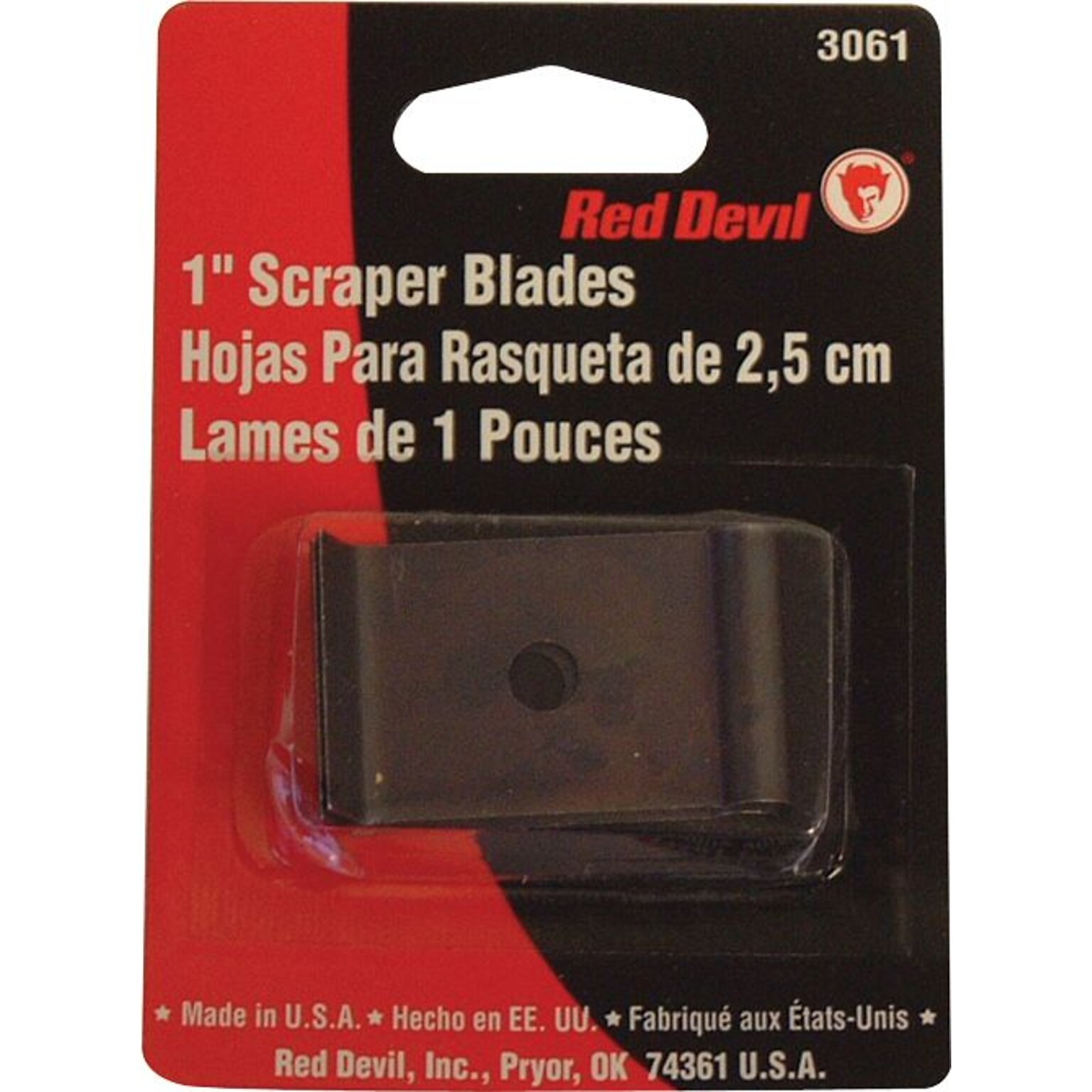 Red Devil® Single Edge Scraper Blade, 1