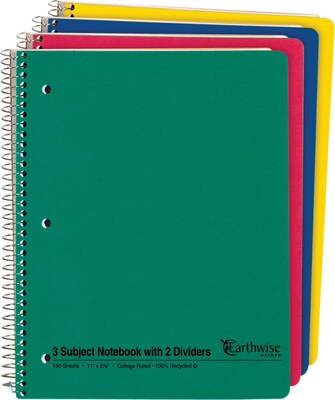 Oxford 1-Subject Notebook 9 x 11 College 25-009R