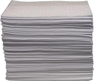 DBS Anchor Brand® Sorbent;17 in (L) x 15 in (W) x 1 in (H) Polypropylene Perfed Oil Only Sorbent