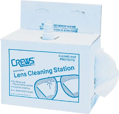 MCR Safety, Spray & Tissue Disposable Lens Cleaning Station