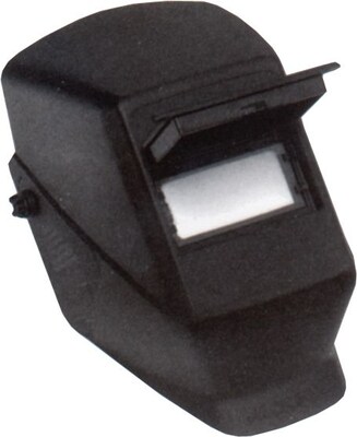 Shadow® Series W10 Passive Welding Helmet, 2 in (W) x 4 1/2 in (L) Window, #10 Shade, Black