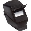 Shadow® Series W10 Passive Welding Helmet, 2 in (W) x 4 1/2 in (L) Window, #10 Shade, Black