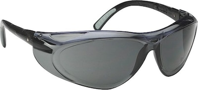 Jackson Envision™ Safety Glasses Clear FogGard® Plus, Adjustable For Custom Fit, Black