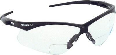 Jackson Nemesis™ ANSI Z87.1 Rx V60 Reader Safety Glasses, Clear, 1.5 Diopter