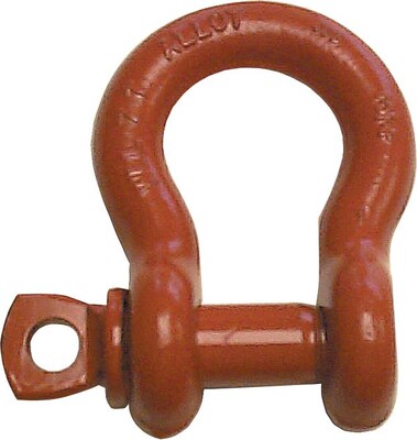 CM® Screw Pin Anchor Shackles, 1/2 Painted Screw Pin
