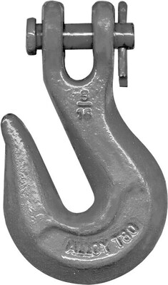 CM® Grade 80 Clevis Grab Hooks, 3/8