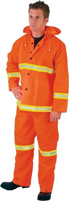 MCR Safety Luminator™, PVC/Polyester, Fluorescent Orange, X-Large