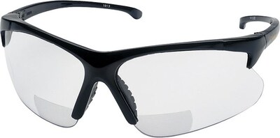 Smith & Wesson® 30-06 Uncoated Reader Safety Glasses; Universal, Clear/Black, +2.5 Diopter