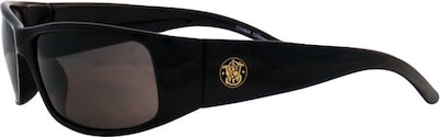 Smith & Wesson® Elite™ Scratch-Resistant Anti-Fog Standard Safety Glasses; Universal, Amber/Black