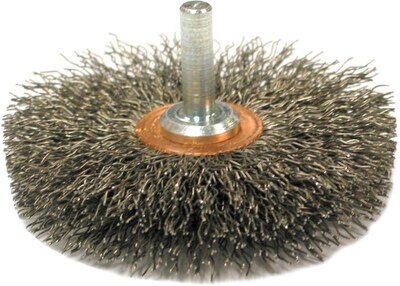 Anderson® Crimped Wire Wheels-SSM Series; 3 in, Stainless Steel