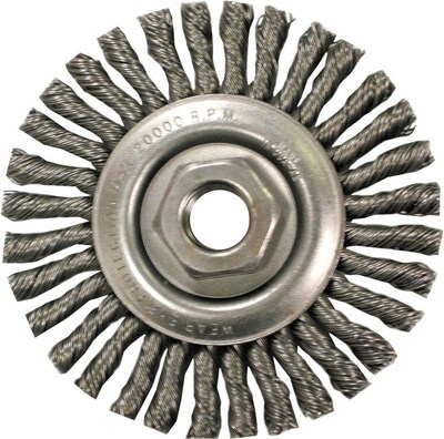 Anderson® Stringer Bead Knot Wire Wheel; STCM Series, 4, Narrow Face