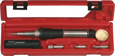 Weller® Portasol® Self-Igniting Soldering Iron Kits, Butane, Stainless Stain