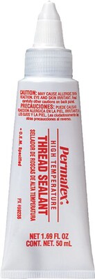 Permatex® High Temperature Thread Sealants, 50ml, Tube