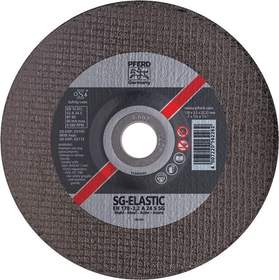 PFERD Type 27 Premium Performance SG Depressed Center Cut-Off Wheels, Dia. 9 in