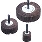 CGW Abrasives® Flap Wheels, 80 Grit, 1-1/2" x 1" x 1/4"