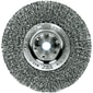 Weiler® Trulock™ Narrow-Face Crimped Wire Wheels, Wire Material Steel, 6" Diameter (804-01075)