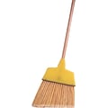 Weiler® Large Flagged Plastic Bristle Angle Broom