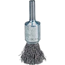 Weiler® Crimped Wire Solid End Brushes, .5 in