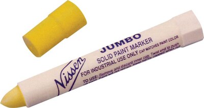 Nissen Solid Paint Markers, Yellow