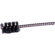 Weiler® Round Power Tube Brushes, Wire Material Steel, 3/4 Diameter