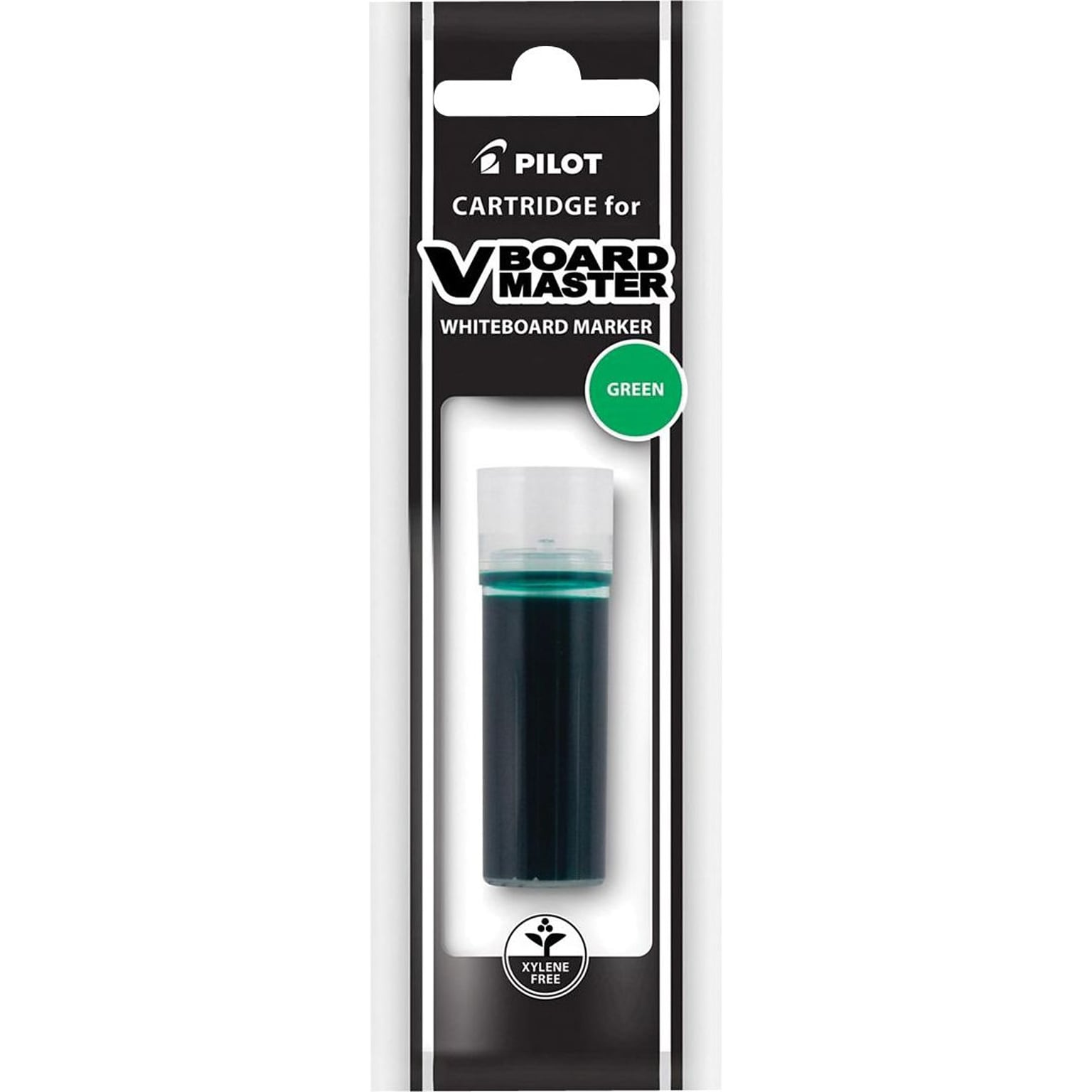 Pilot V Board Master BeGreen Dry Erase Marker Refill, Green (43925)