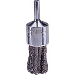 Weiler® Hollow-End Knot Wire End Brushes 3/4, Steel