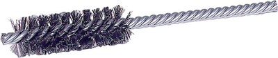 Weiler® Double-Spiral Double-Stem Power Tube Brushes, Wire Material Steel, 1 Diameter