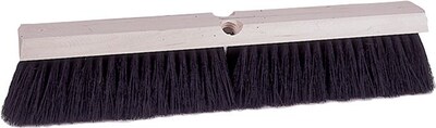 Weiler Vortec Pro 804-25235 24 Polypropylene/Polystyrene Bristle Sweep Brush; Black