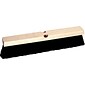 Weiler® Hardwood Handle Black Tampico Bristle Medium Sweep Brush, 24"