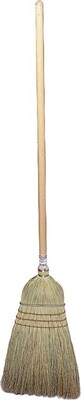 Weiler 804-44008 57 Corn/Fiber Bristle Upright Broom; 12/Carton