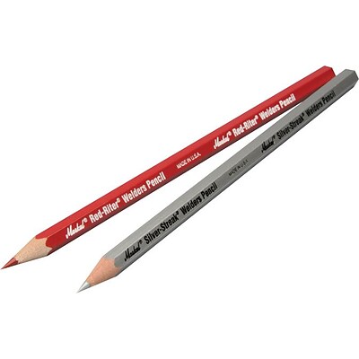 Markal® Silver-Streak® & Red-Riter® Welders Pencils, Silver