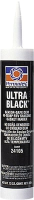 Permatex® Ultra Series® RTV Silicone Gasket Maker, 3 oz, tube,black
