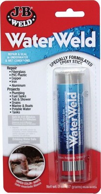 J-B Weld Adhesive Putty, 2 oz., White (803-8277)