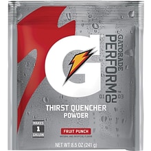 Gatorade Thirst Quencher Riptide Rush Powdered Sports Drink Mix, 8.5 Oz., 40/Carton (308-33665)