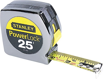 Stanley® Powerlock® Tape Rules, 1 x 35 ft Blade