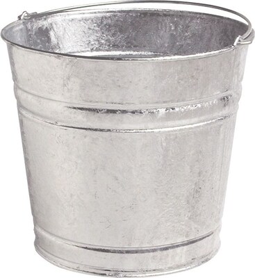 Plews Galvanized Water Pail, 12 Quarts, Silver (570-75-825)
