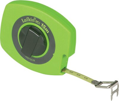 Lufkin® Hi-Viz® Universal Lightweight Measuring Tapes, 100ft Blade, 30 m