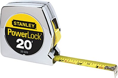 Stanley® Powerlock® Tape Rules,3/4 x 12ft Blade