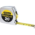 Stanley® Powerlock® Tape Rules,3/4 x 12ft Blade