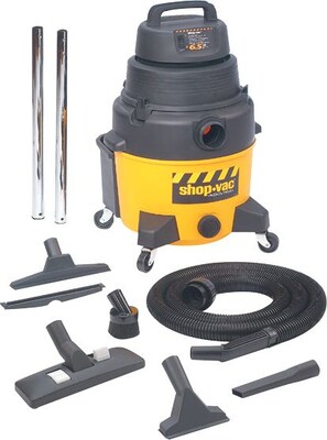 Shop-Vac® 120 V 60 Hz 9.7 A 6.25 hp Industrial Wet/Dry Vacuum Cleaner; 8 gal Capacity, 185 cfm