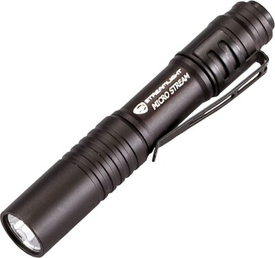 Streamlight® MicroStream® LED Flashlights, Matte Black