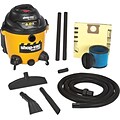 Right Stuff® 120 V 60 Hz 12 A 6.5 hp Industrial Wet/Dry Vacuum Cleaner; 18 gal Capacity, 195 cfm