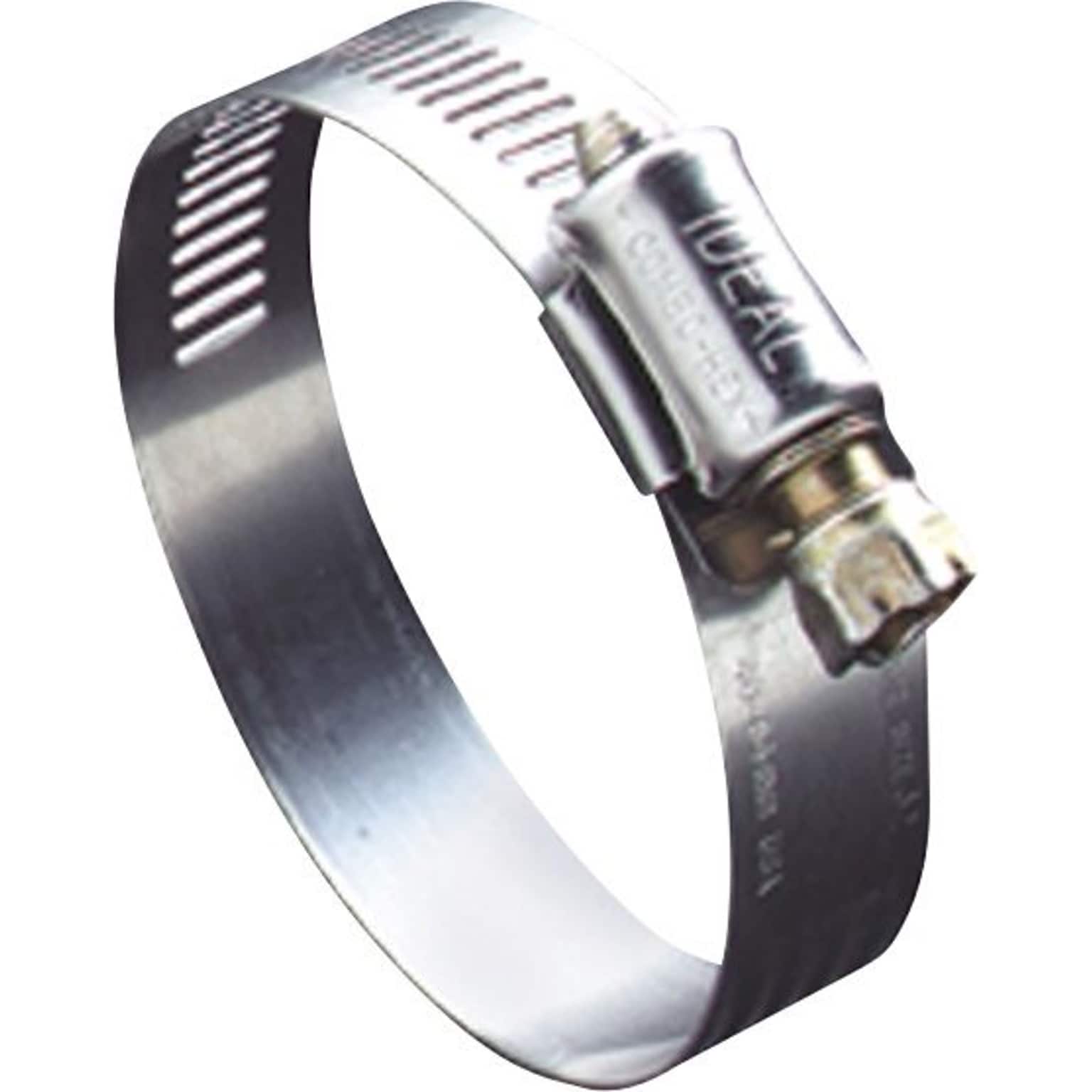 Hy-Gear® 201/301 Stainless Steel 50 Small Diameter Hose Clamp, 7/16 - 1 in Capacity