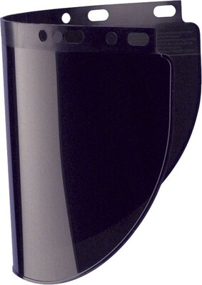 Fibre-Metal High Performance® Faceshield Wide View Window, Dark Green, IR/UV 5.0 Tint