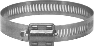 Dixon Valve HS Series Worm Gear Clamps, Stainless Steel, Hose O.D. 1- 5/16"- 2-1/4"