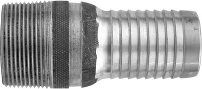 Dixon Valve King Combination Nipple, Male/Male, 1
