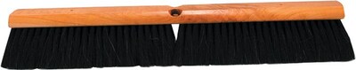 Magnolia M-60 Hardwood Handle Black Tampico Fiber Bristle No. 9X Line Floor Brush