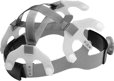 Fibre-Metal Web Suspensions with Ratchet Headband
