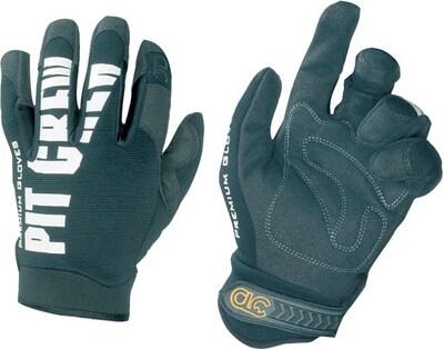 CLC Pitcrew Clarino® Gloves, Black, Large