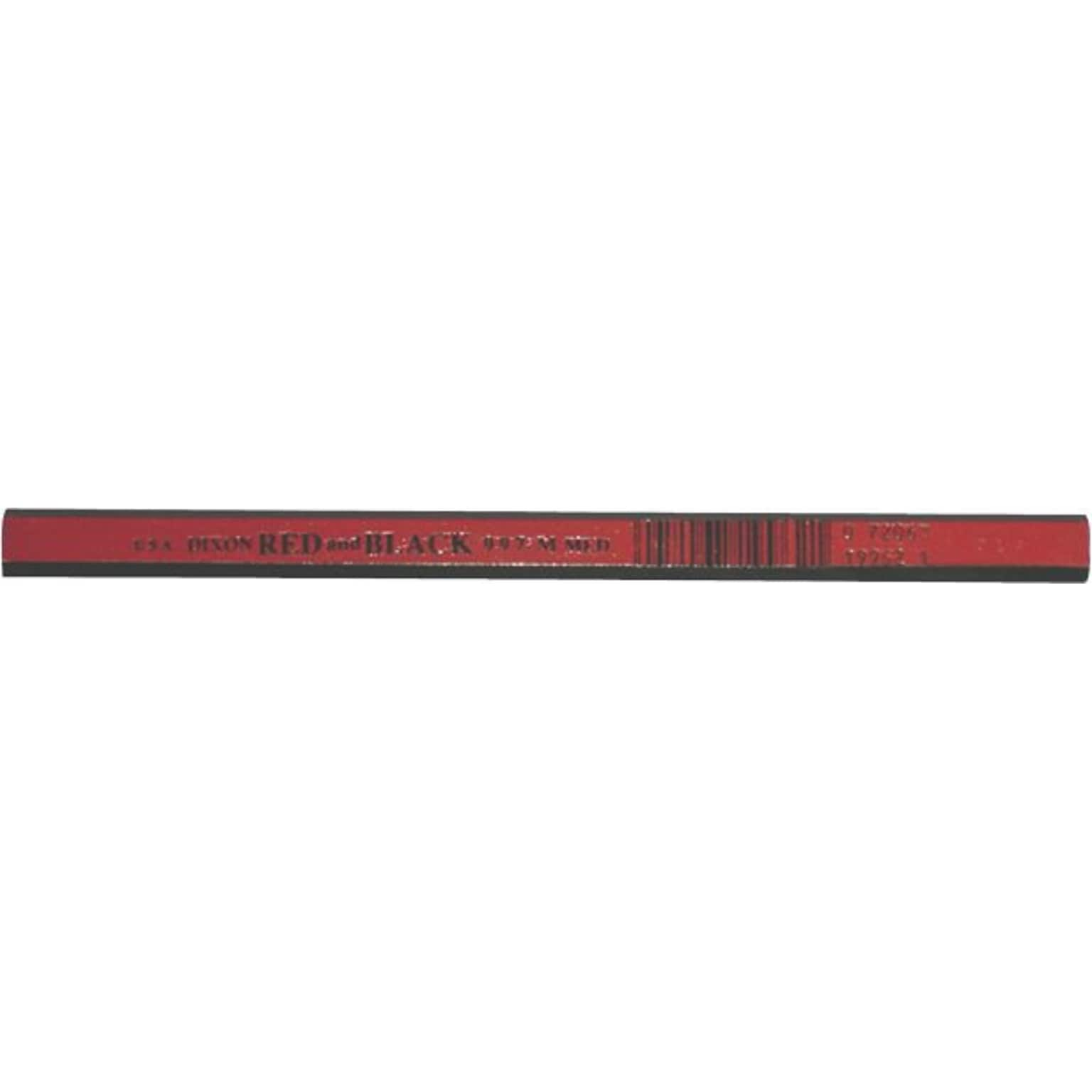 Ticonderoga Dixon Carpenter Pencil, Flat Core